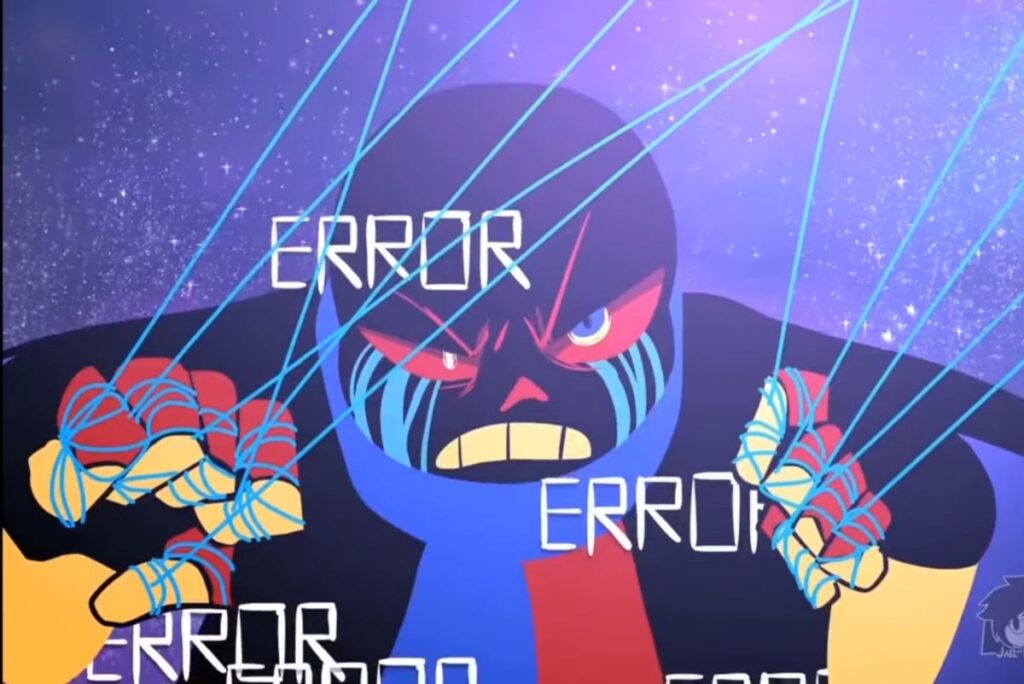 error sans