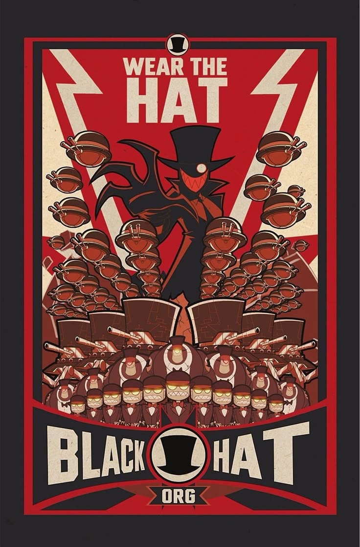 black hat poster
